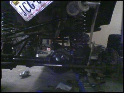 1995 Jeep YJ - A gaze at the susp. while finishing up the custom trackbars and oh so important sway bar.