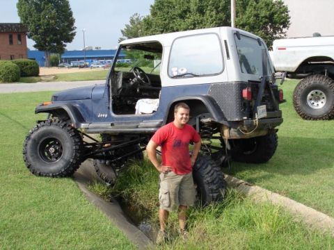 1995 Jeep YJ - I am 5'8" and I don't care that I've been up all night.