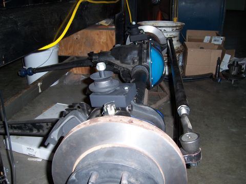 1983 Ford Bronco - Vehicle steering and suspension parts are shown in a close-up view.