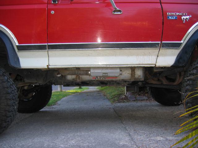 Just  a side view, lifted the arms by 6". I had to replace te stock caster bushes with 7 degree ones. All working fine now.