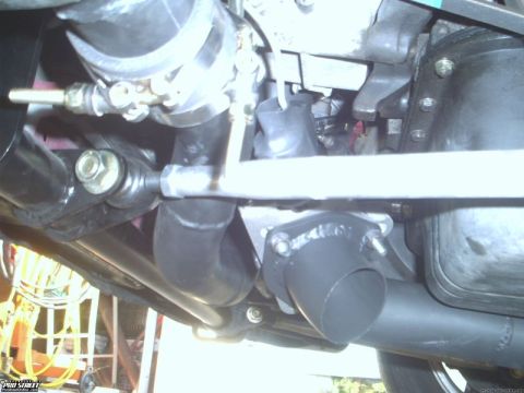 1992 Ford Probe - Close-up view of engine exhaust piping and associated components, with a Supermotors.net watermark visible.