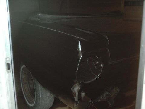 1978 Ford Bronco - This 1964 Ford Falcon convertible is dark colored and has whitewall tires.