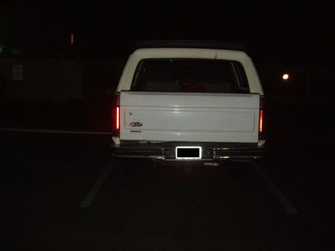1985 Ford Bronco - Another Rear shot.