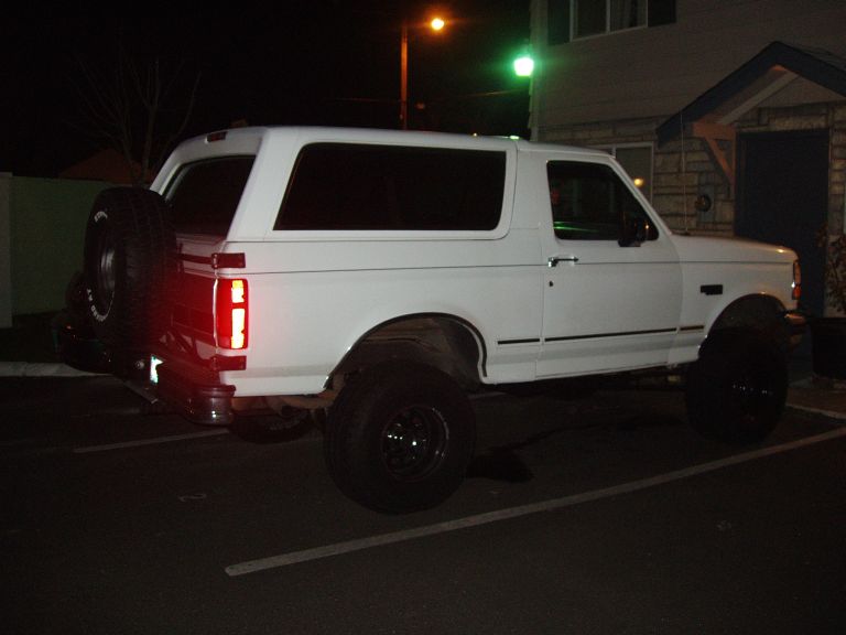 this isnt one of MY truck, this is the truck of a guy who livesd in my apartment complex.

It has a small lift, and  a nice front bumper. He was trying to sell it for $2500... but gave up after awhile (or decided not to sell). I dont know him (he doesnt speak english) but i figured i would take a picture of his truck and say..I WANT HIS RIMS AND TIRES.