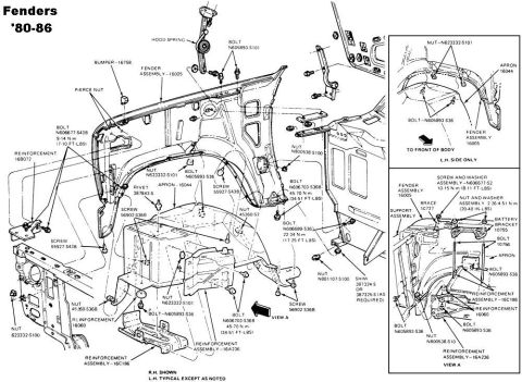 1983 Ford Bronco - Fender '80-86 IF THE IMAGE IS TOO SMALL, click it.