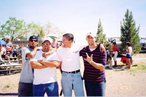1995 Ford Bronco - Hangin out with my nephew and good friends at a sand drag comp.