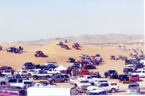 1995 Ford Bronco - Hill climb.