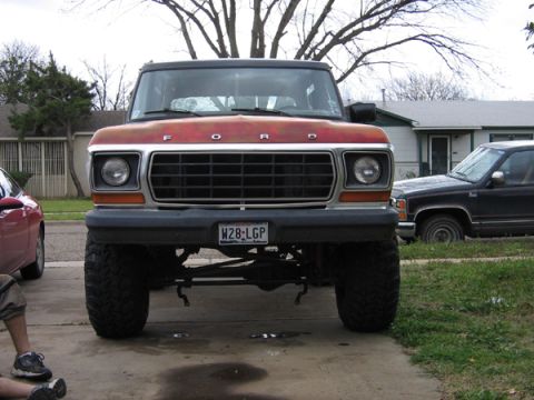 1995 Ford Bronco - 78 front low med