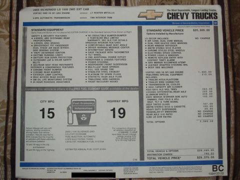 2003 Chevrolet Silverado 1500 photo