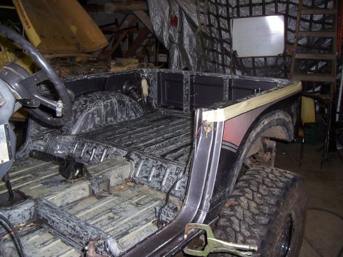1988 Suzuki Samurai - prep for bedliner 2