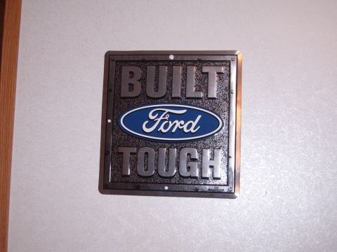 1988 Ford Bronco - Emblem reads "Built Ford Tough".