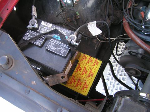 1967 Ford Galaxie - There will actually be a battery mount/strap soon, too.