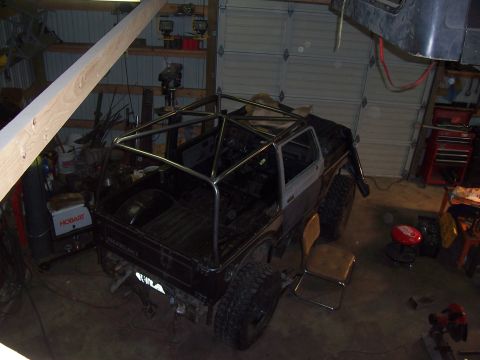 1988 Suzuki Samurai - top view cage