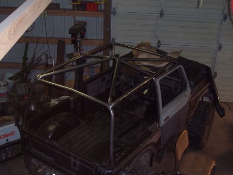 1988 Suzuki Samurai - top view cage 2