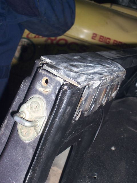1988 Suzuki Samurai - fitting the body tie in's