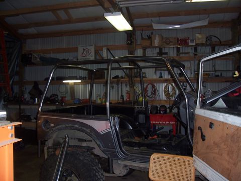 1988 Suzuki Samurai - front bar fit up