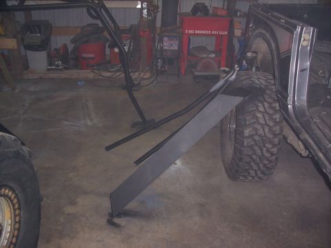 1988 Suzuki Samurai - new rockers, boat style