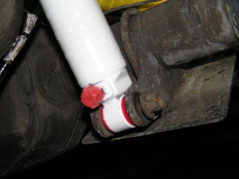 2000 Ford Excursion - 18mm wrench for the bolt-side; 11/16" socket for the nut side.