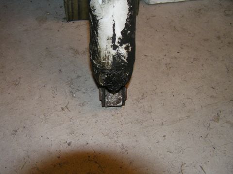 2000 Ford Excursion - My original RS9000 punctured and leaked out around the bottom of the shock. This thing was shot by the time I removed it. The ride was horr…