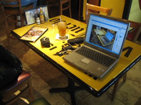 1968 Ford Mustang - My Table... while I'm posting this..