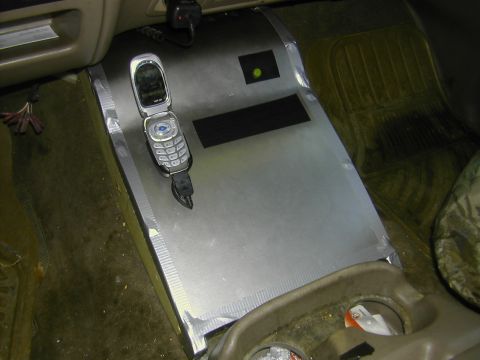 1993 Ford Bronco - top view of rough draft before i get to fiberglassing.
