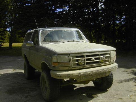 1993 Ford Bronco - Massachuesetts Camoflage