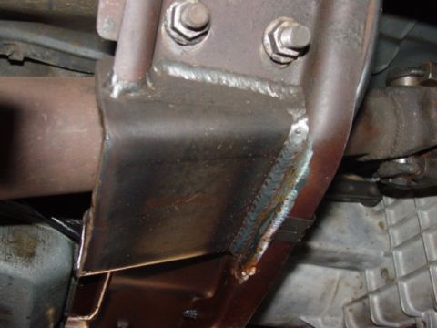 1986 Ford Bronco - tranny crossmember