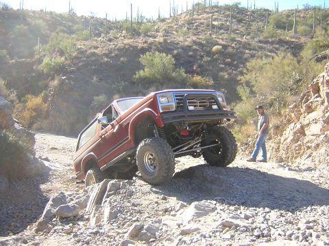 1984 Ford Bronco - and out.