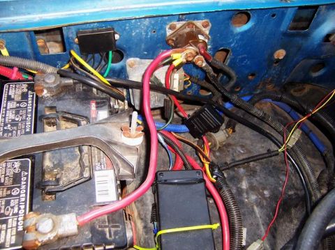 1983 Ford Bronco - The 1Gs wiring mess