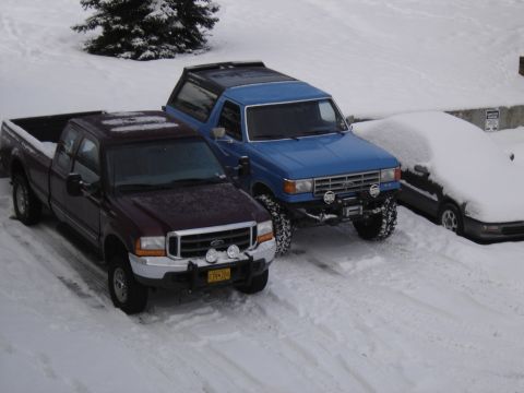 1988 Ford Bronco - My new bronco hauler.