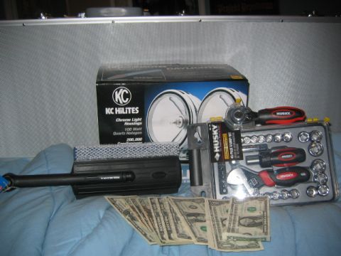 1990 Ford Bronco - christmas presents, KC daylighters goin on soon I hope
