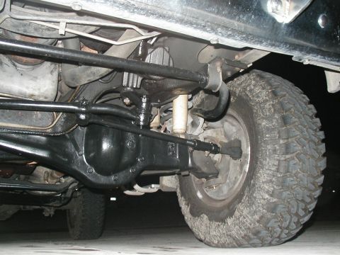 1989 Ford Bronco - All of the under coating I have done so far. All of this has been painted with rustolium proffesonal series gloss black.