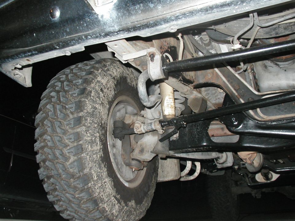 1989 Ford Bronco front suspension and undercoating