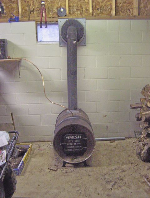 1993 Ford Probe - 50 gal wood burner