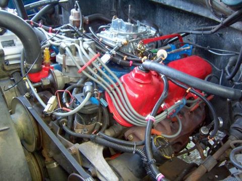1983 Ford Bronco - Replaced the Ford Holley 4180 with a Holley 4160. What an improvement.