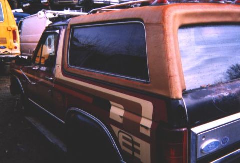 1983 Ford Bronco - From this one I got a skid plate for the transfer case and about a 2 hour nap underneath it after the fumes from PB blaster put me to sleep…