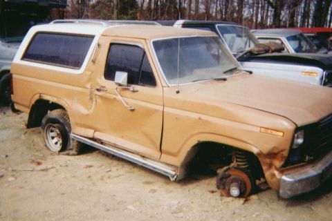 1983 Ford Bronco - Some small parts like a new gas door.