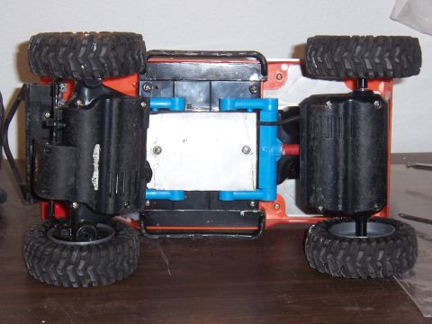 1999 Jeep TJ - bottom view of tummy tuck