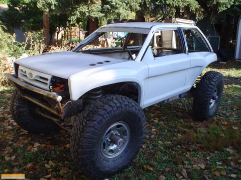 1991 Ford Bronco - This heavily modified vehicle appears to be a custom build, not a stock 1991 Ford Bronco.