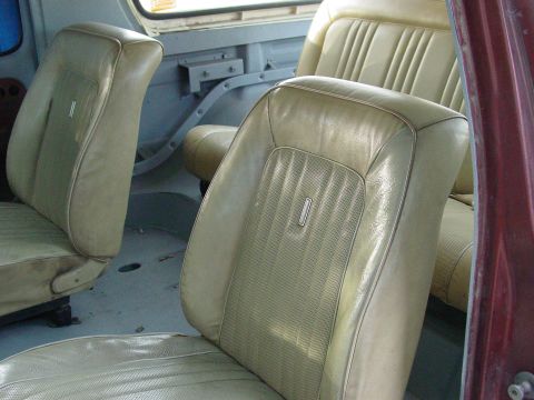 1979 Ford Bronco - original seats. Not bad for being 26 years old