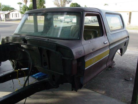 1979 Ford Bronco - This Ford Bronco appears to be from the 1978 model year, not 1979, based on its body style.