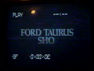 1998 Ford Taurus - 1993 Ford Taurus SHO commercial (no sound)