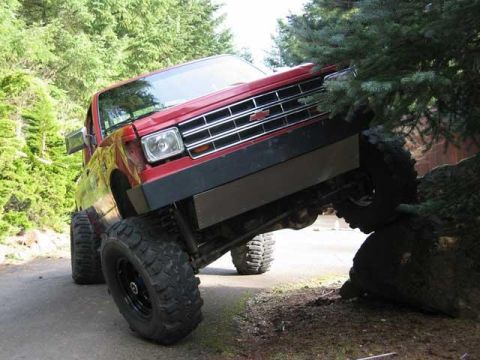 1990 Ford Bronco - A chevy S-10 TTB