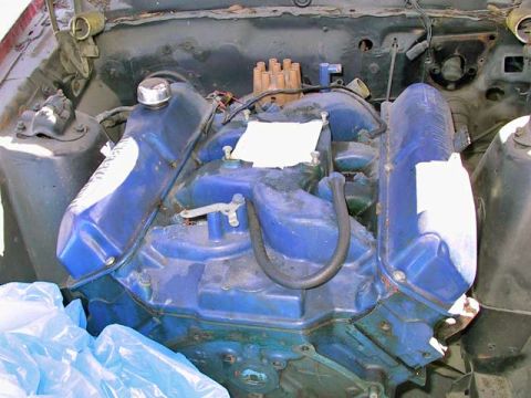 1969 Ford Fairlane - Backward engine installation