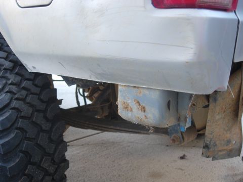 1995 Ford Bronco - One more piece to hack off.