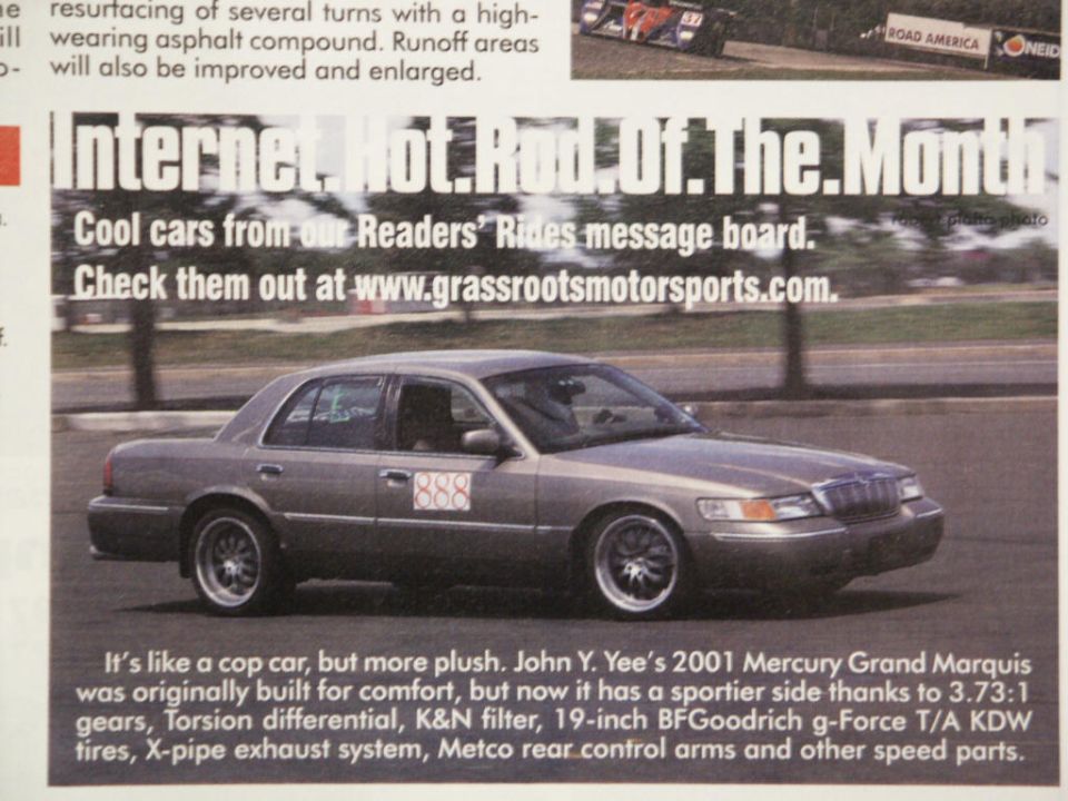 Grassroots Motorsports Magazine
Internet.Hot.Rod.Of.The.Month feature