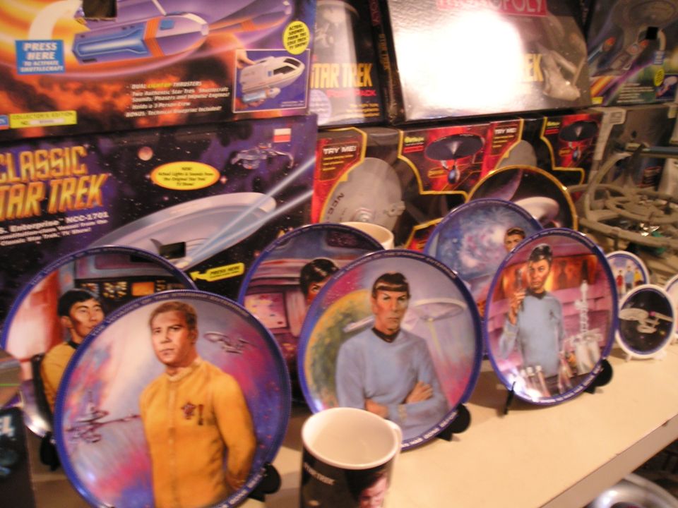 A few Star Trek plates