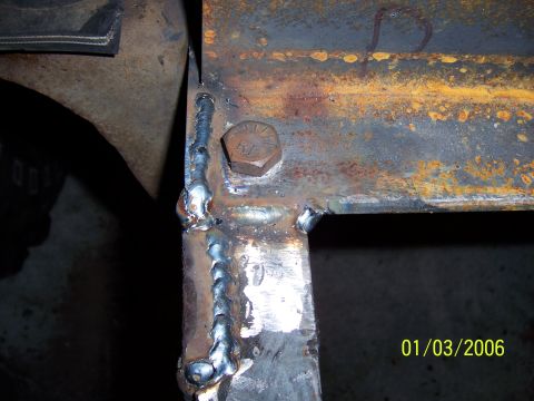 1985 Ford Bronco - weld shot right