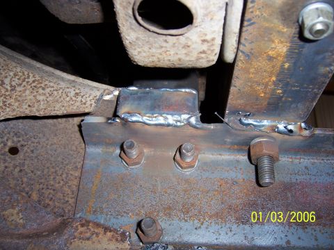 1985 Ford Bronco - back support