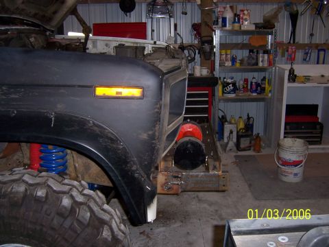 1985 Ford Bronco - pass side view